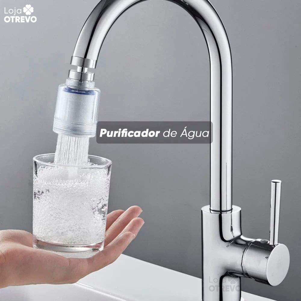 SmartFilter® Filtro Purificador de Água (COMPRE 1 E LEVE 3) - Acompanha Adaptador Universal